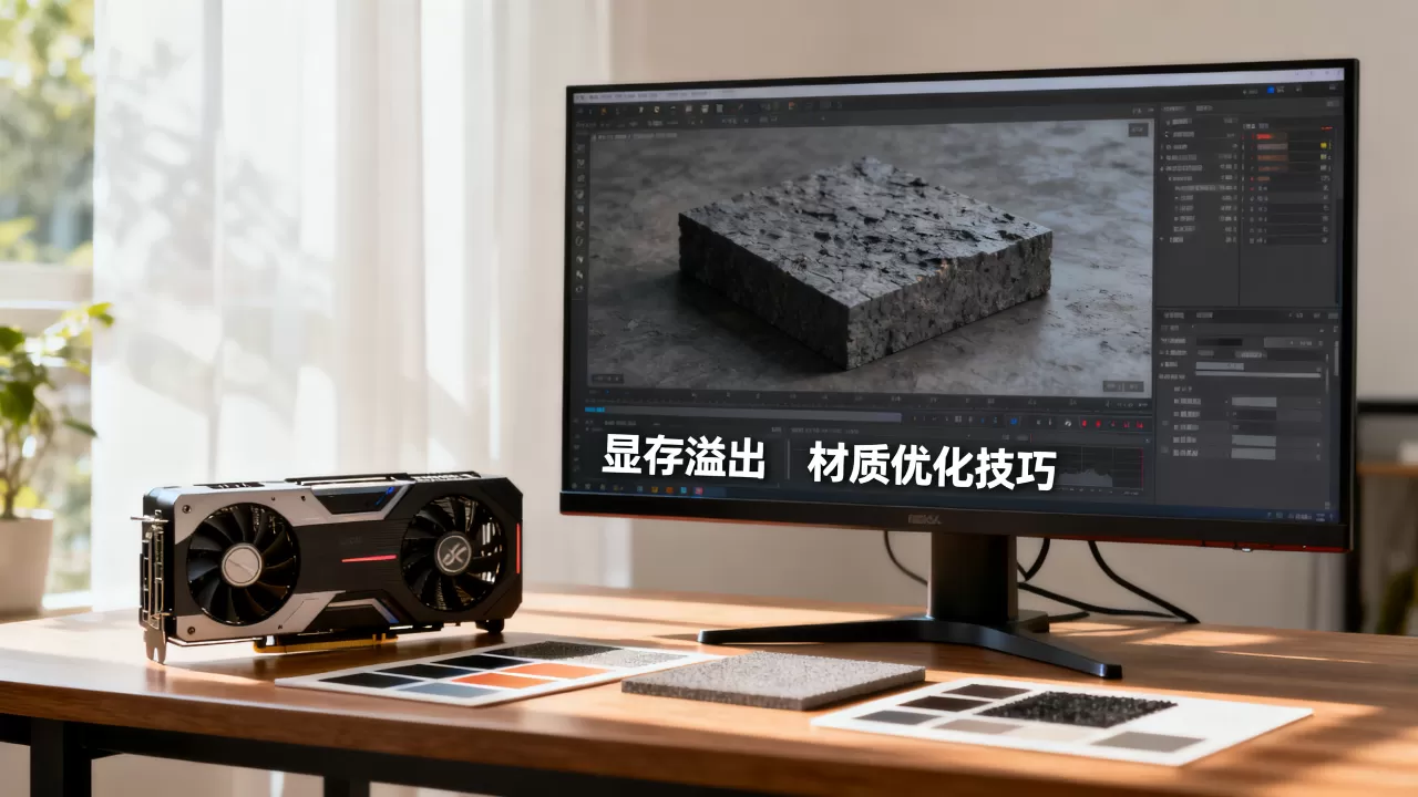 高精度材质渲染时显存溢出怎么办,有哪些规避技巧 高精度材质渲染时显存溢出怎么办,有哪些规避技巧