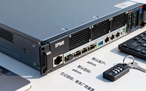 服务器IPMI默认账户密码是什么？忘记密码怎么办？