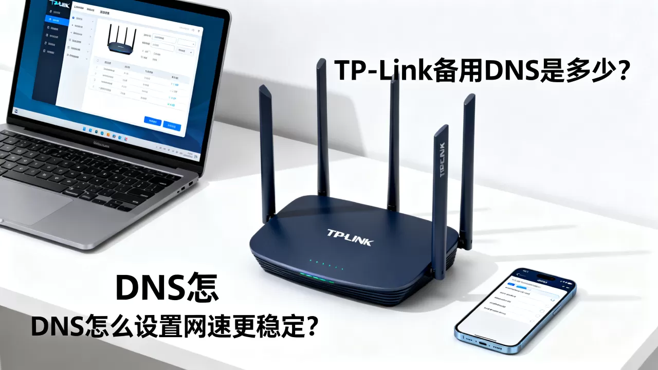 TP-Link备用DNS是多少?,DNS怎么设置网速更稳定? TP-Link备用DNS是多少?,DNS怎么设置网速更稳定?