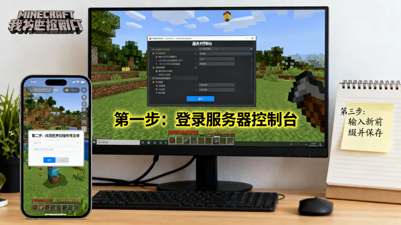 我的世界服务器OP怎么修改世界前缀,有哪些步骤? 我的世界服务器OP怎么修改世界前缀,有哪些步骤?
