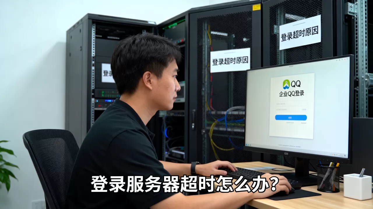 企业QQ登录服务器超时怎么办?,登录超时是什么原因导致的? 企业QQ登录服务器超时怎么办?,登录超时是什么原因导致的?