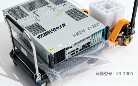 服务器搬迁多少钱一台，费用价格是怎么计算的？