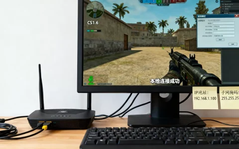 CS1.6怎么连局域网服务器IP，局域网联机IP怎么设置？