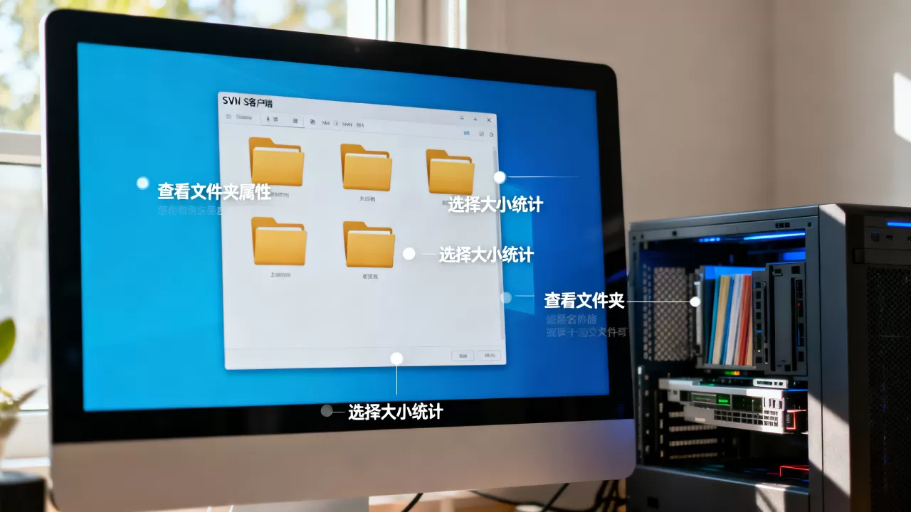 如何查看SVN服务器文件夹大小?,SVN空间占用查询 如何查看SVN服务器文件夹大小?,SVN空间占用查询