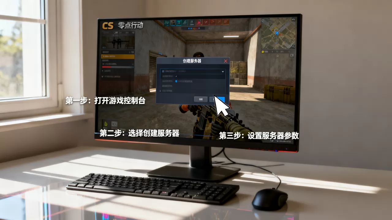cs零点行动怎么创建服务器,具体操作步骤是什么 cs零点行动怎么创建服务器,具体操作步骤是什么