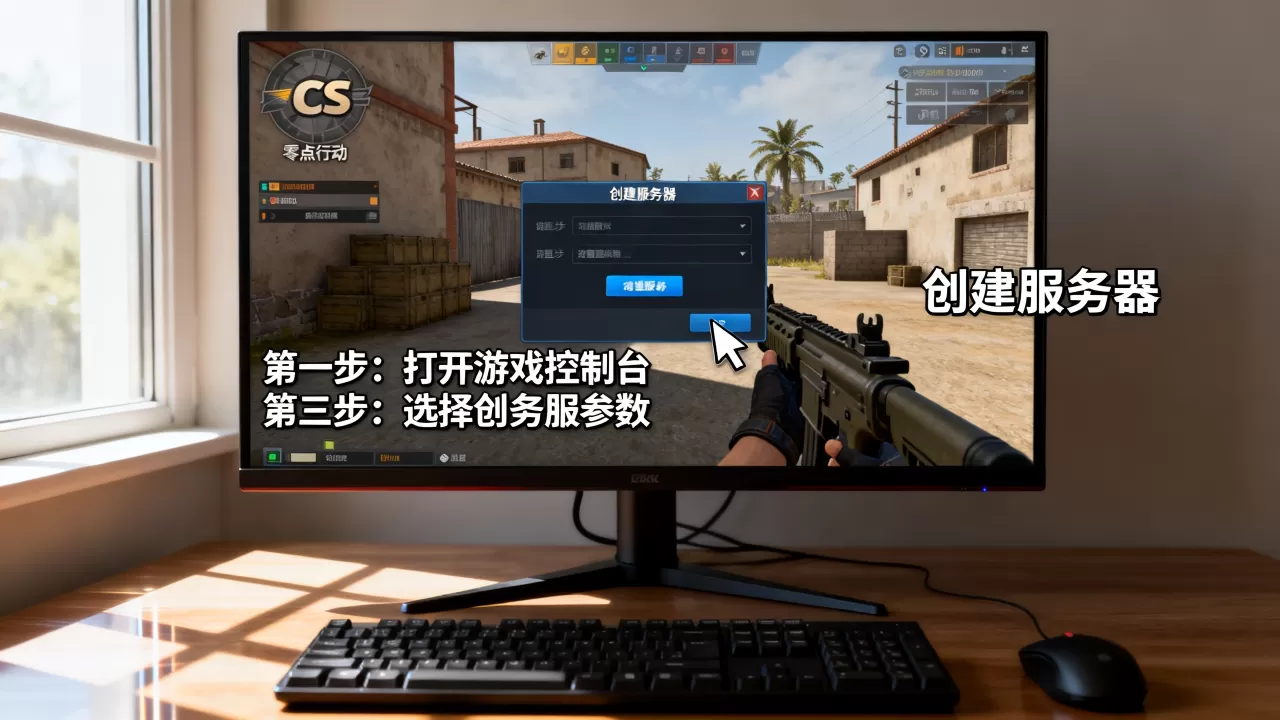 cs零点行动怎么创建服务器,具体操作步骤是什么 cs零点行动怎么创建服务器,具体操作步骤是什么