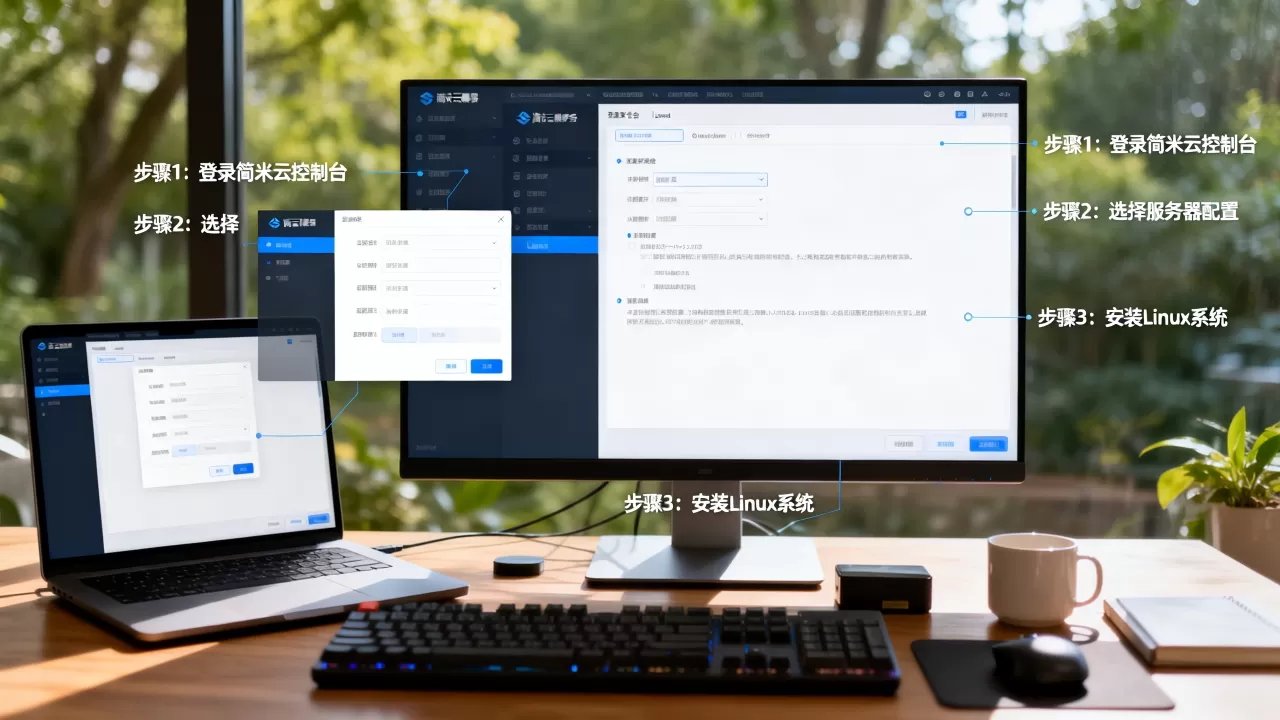 简米云服务器怎么创建Linux,具体步骤是什么? 简米云服务器怎么创建Linux,具体步骤是什么?