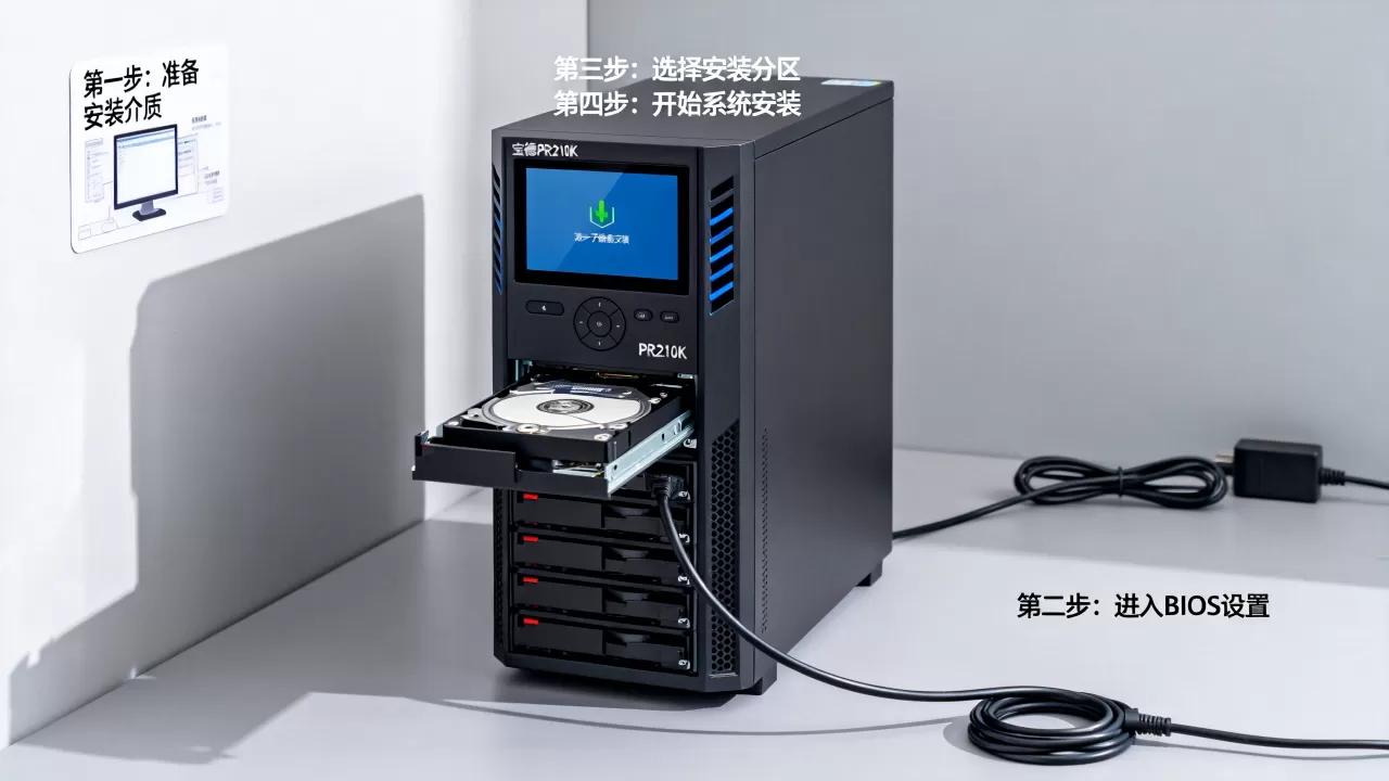 宝德PR210K服务器如何装系统,安装步骤有哪些 宝德PR210K服务器如何装系统,安装步骤有哪些