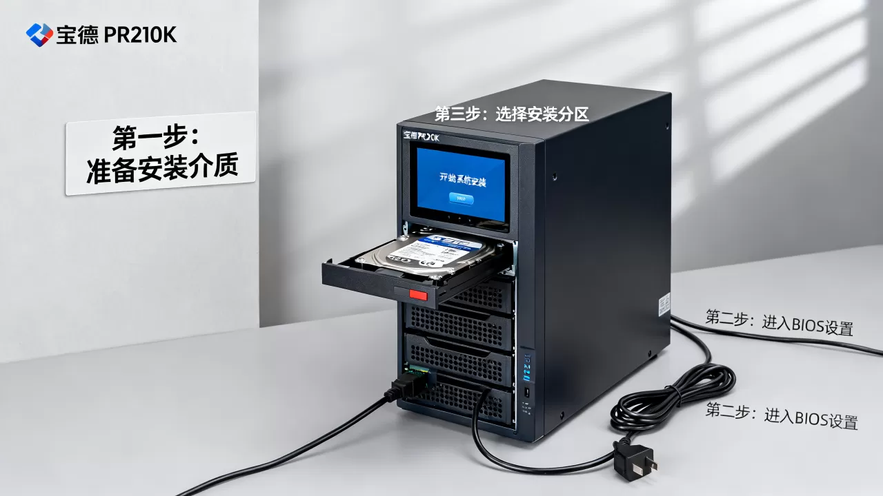 宝德PR210K服务器如何装系统,安装步骤有哪些 宝德PR210K服务器如何装系统,安装步骤有哪些
