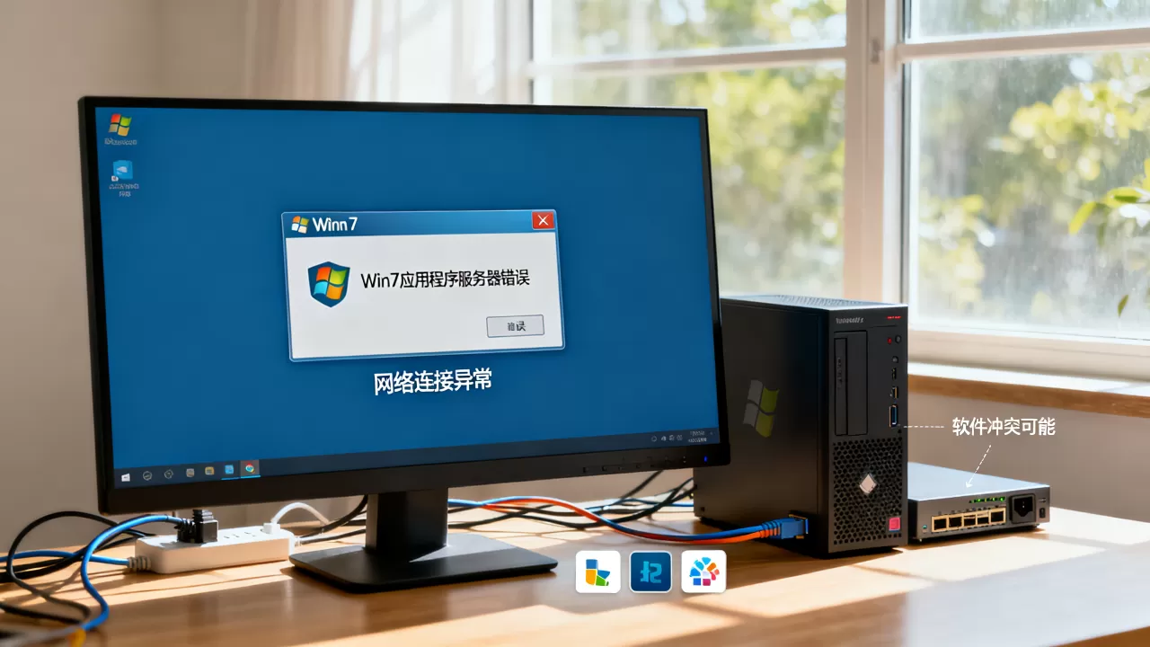 Win7应用程序服务器错误解决不了怎么办?,是什么原因造成的 Win7应用程序服务器错误解决不了怎么办?,是什么原因造成的