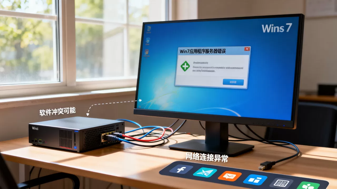 Win7应用程序服务器错误解决不了怎么办?,是什么原因造成的 Win7应用程序服务器错误解决不了怎么办?,是什么原因造成的