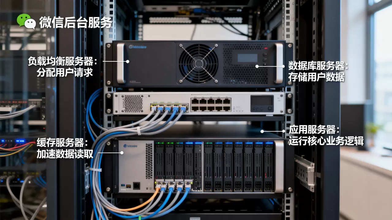 微信后台都有哪些服务器,分别是什么作用? 微信后台都有哪些服务器,分别是什么作用?