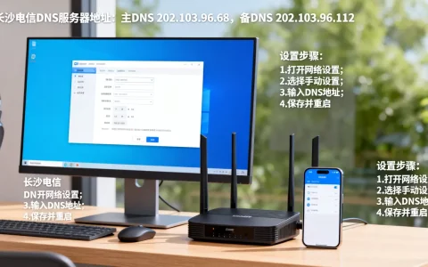 长沙电信DNS服务器地址是多少，怎么设置才能上网？