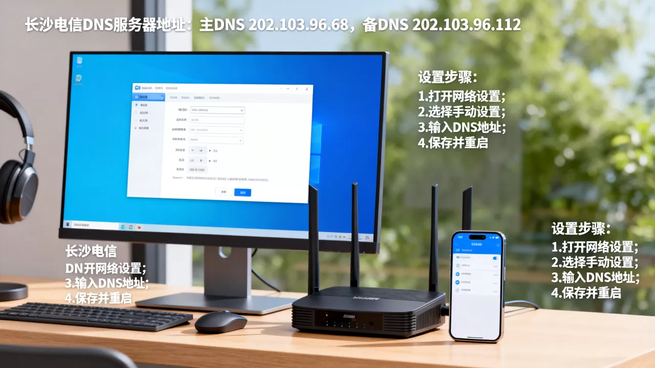 长沙电信DNS服务器地址是多少,怎么设置才能上网? 长沙电信DNS服务器地址是多少,怎么设置才能上网?