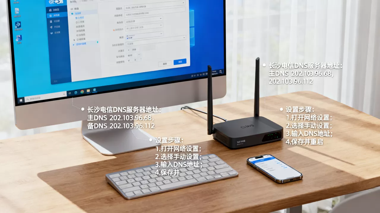 长沙电信DNS服务器地址是多少,怎么设置才能上网? 长沙电信DNS服务器地址是多少,怎么设置才能上网?
