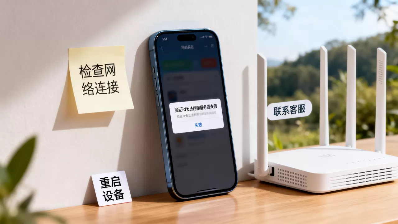验证id无法连接服务器失败怎么办,是什么原因? 验证id无法连接服务器失败怎么办,是什么原因?