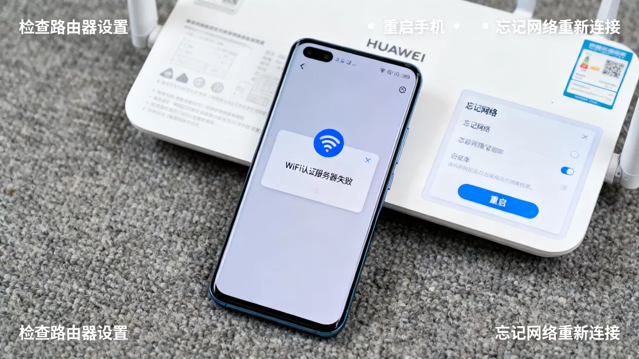 华为WiFi认证服务器失败是怎么回事,怎么解决? 华为WiFi认证服务器失败是怎么回事,怎么解决?