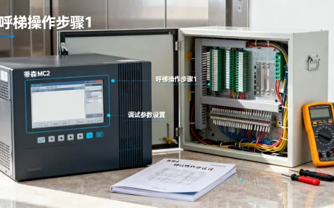 蒂森MC2服务器呼梯到底怎么操作，电梯控制柜怎么调试？