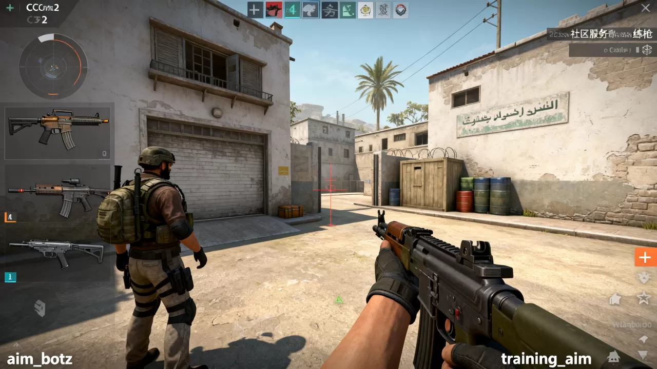 csgo2社区服务器怎么进练枪,有哪些练枪图推荐? csgo2社区服务器怎么进练枪,有哪些练枪图推荐?