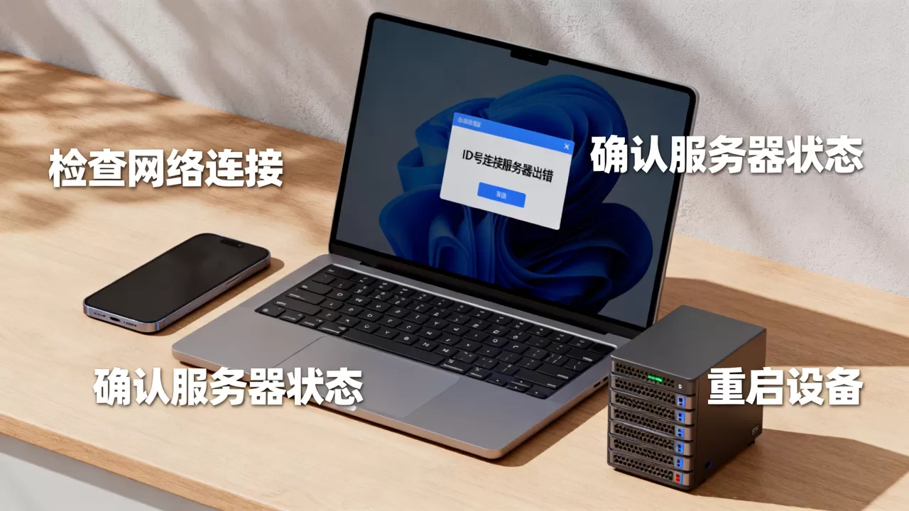 ID号连接服务器出错怎么办,是什么原因造成的? ID号连接服务器出错怎么办,是什么原因造成的?