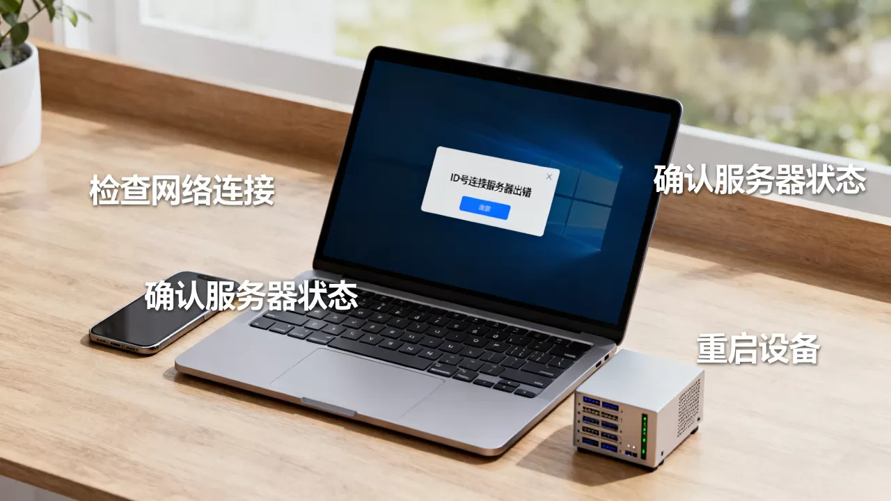 ID号连接服务器出错怎么办,是什么原因造成的? ID号连接服务器出错怎么办,是什么原因造成的?