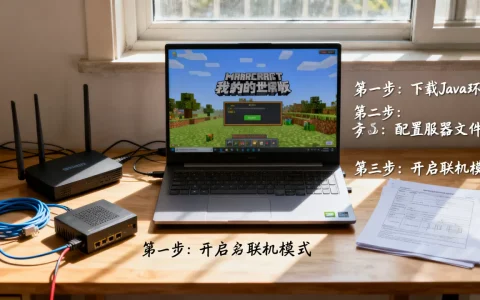 我的世界电脑Java版怎么做服务器，Java版怎么联机开服？