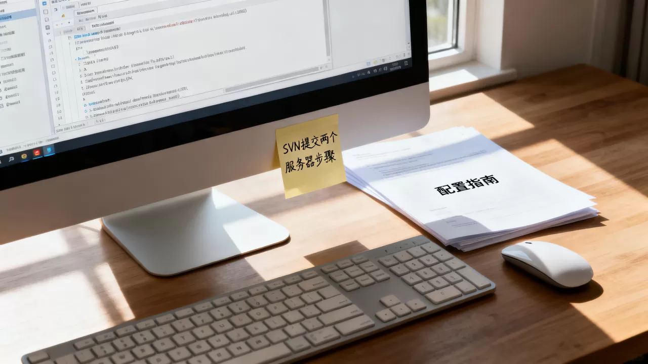 SVN可以一次提交两个服务器吗?,怎么配置? SVN可以一次提交两个服务器吗?,怎么配置?