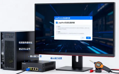 pop3live无法验证服务器怎么解决，常见原因有哪些？