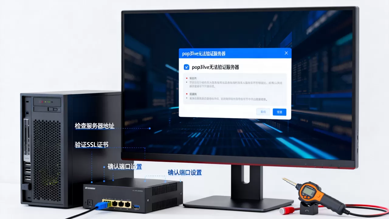 pop3live无法验证服务器怎么解决,常见原因有哪些? pop3live无法验证服务器怎么解决,常见原因有哪些?