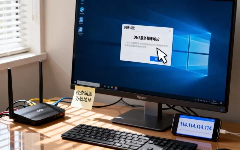 Win10 DNS辅服务器未响应怎么办，怎么解决？