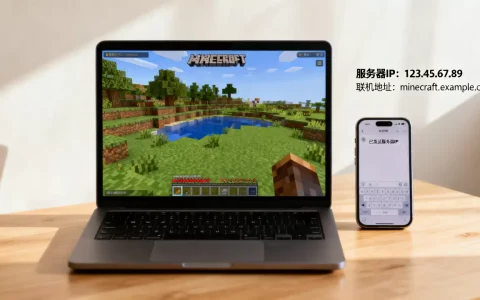 我的世界服务器怎么给别人IP，联机地址怎么填？