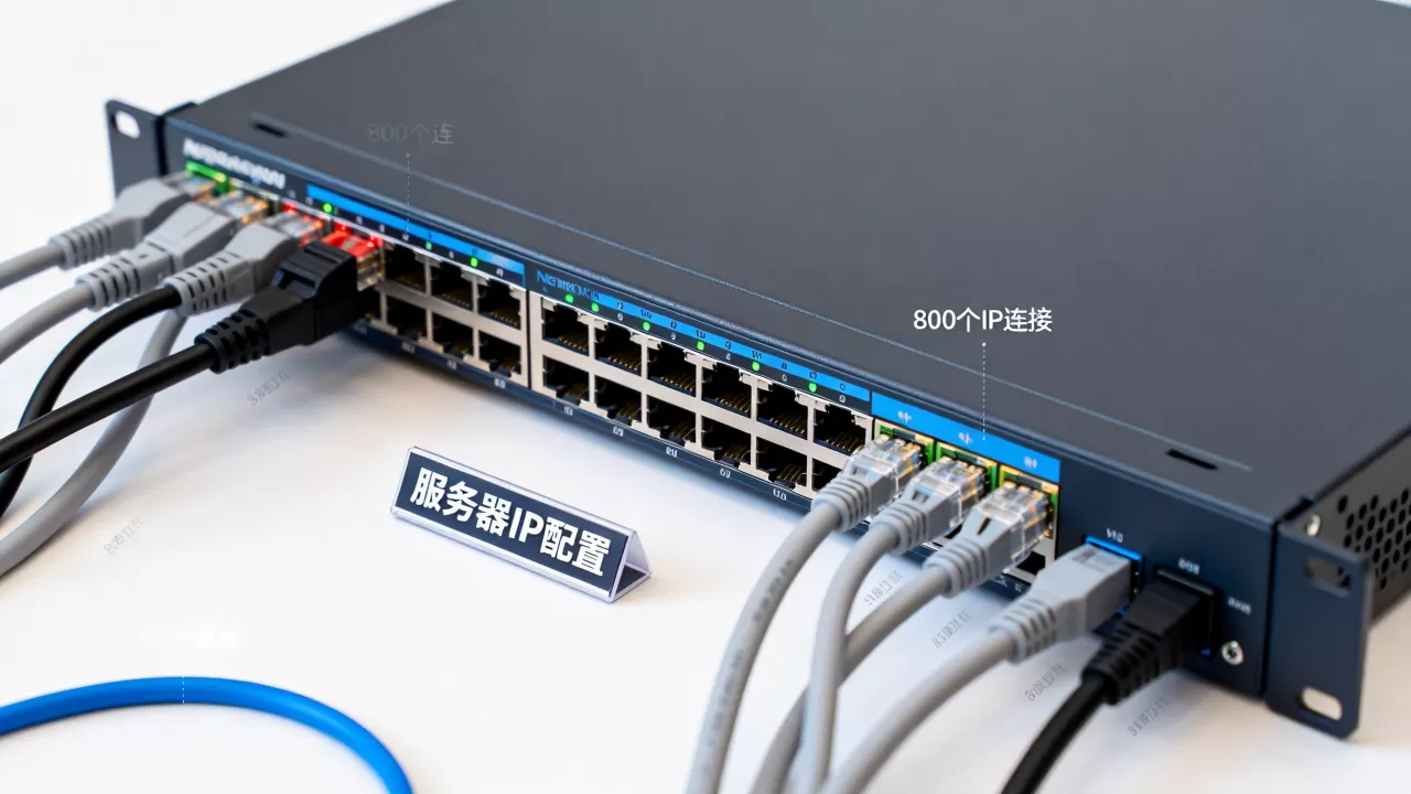 一台服务器如何连接800个IP,怎么配置? 一台服务器如何连接800个IP,怎么配置?