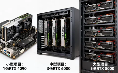 渲染农场按项目规模怎么配显卡，需要几张才够？