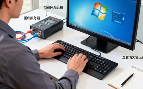 win7服务器连接不上怎么解决，故障排查方法有哪些？