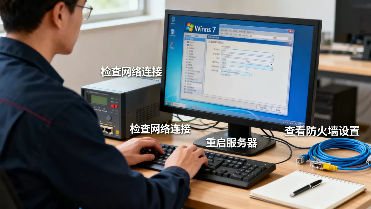 win7服务器连接不上怎么解决,故障排查方法有哪些? win7服务器连接不上怎么解决,故障排查方法有哪些?