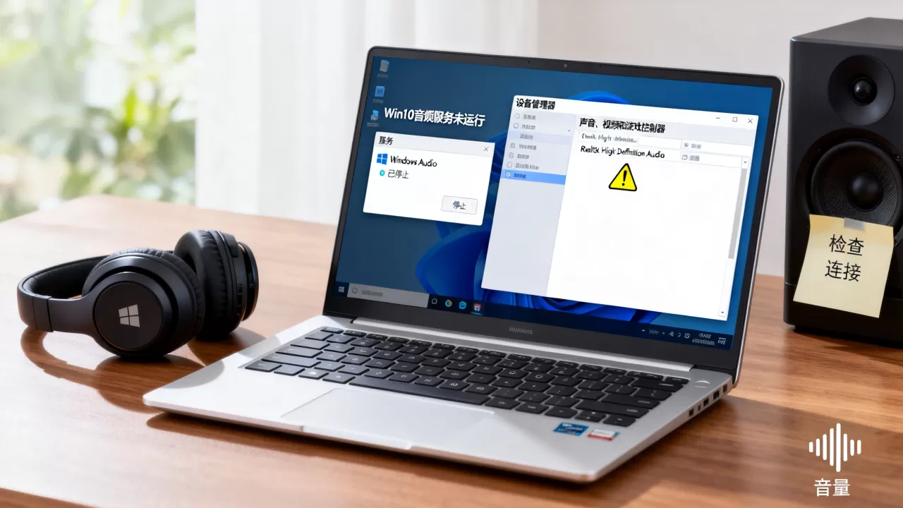 Win10音频服务未运行怎么修复,系统声音异常原因 Win10音频服务未运行怎么修复,系统声音异常原因