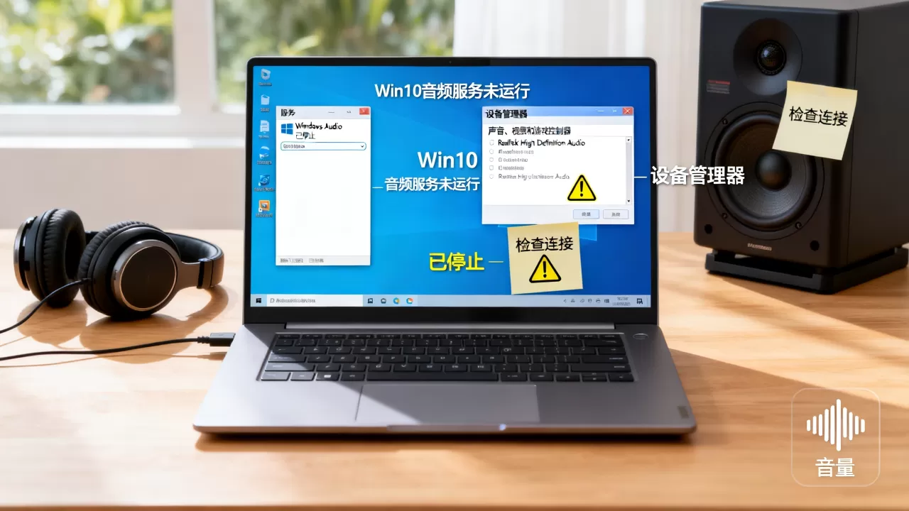 Win10音频服务未运行怎么修复,系统声音异常原因 Win10音频服务未运行怎么修复,系统声音异常原因