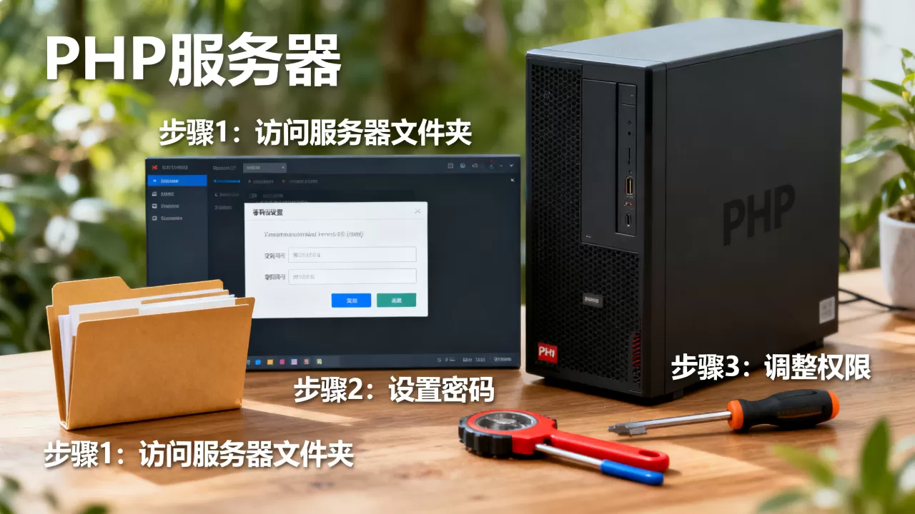 如何访问PHP服务器文件夹并设置密码,权限怎么设置? 如何访问PHP服务器文件夹并设置密码,权限怎么设置?