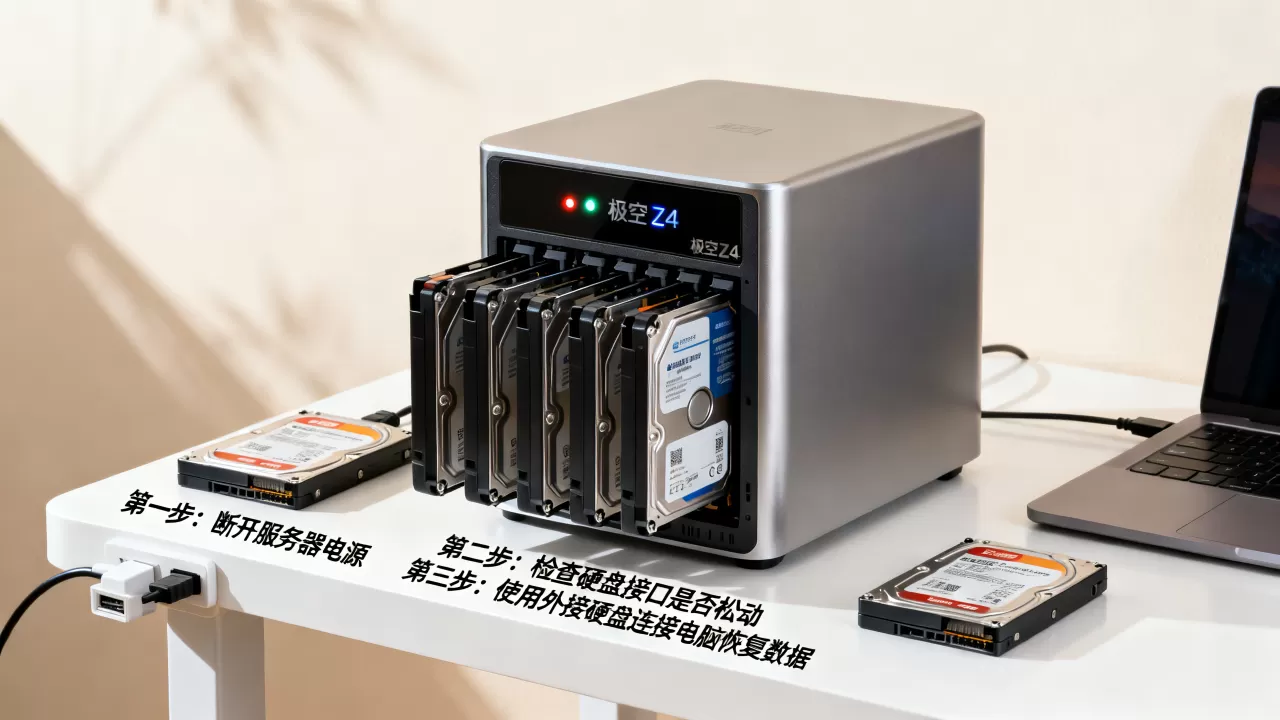 极空间z4服务器突然挂掉怎么解决,如何恢复数据? 极空间z4服务器突然挂掉怎么解决,如何恢复数据?