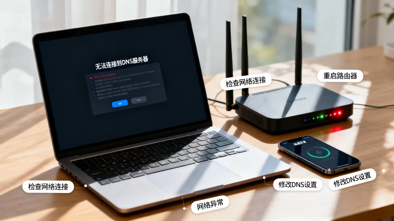 dns服务器未响应究竟怎么回事,怎么修复? dns服务器未响应究竟怎么回事,怎么修复?