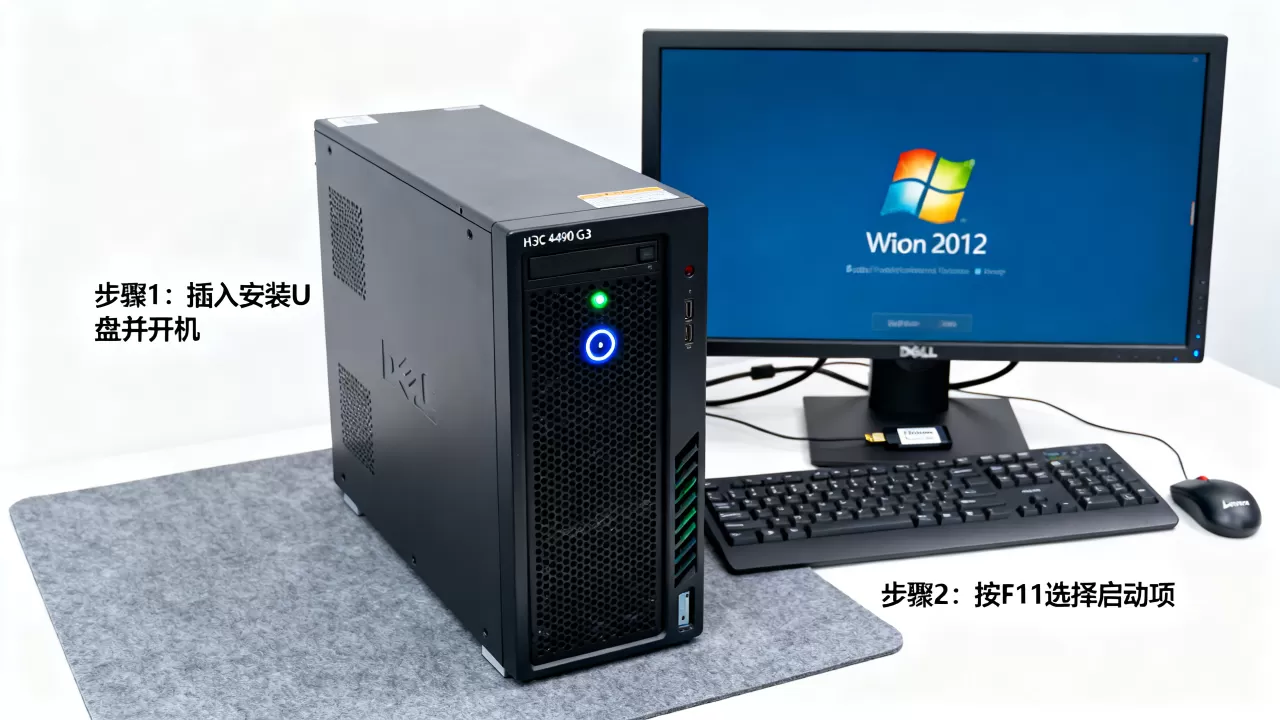 h3c服务器如何安装win2012系统?,安装步骤详解教程 h3c服务器如何安装win2012系统?,安装步骤详解教程