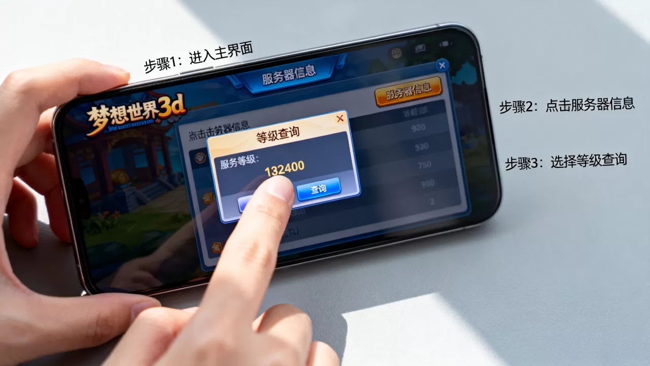 梦想世界3d服务器等级哪里看,最新等级查询方法 梦想世界3d服务器等级哪里看,最新等级查询方法