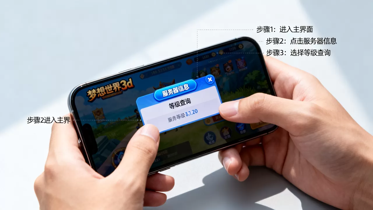 梦想世界3d服务器等级哪里看,最新等级查询方法 梦想世界3d服务器等级哪里看,最新等级查询方法