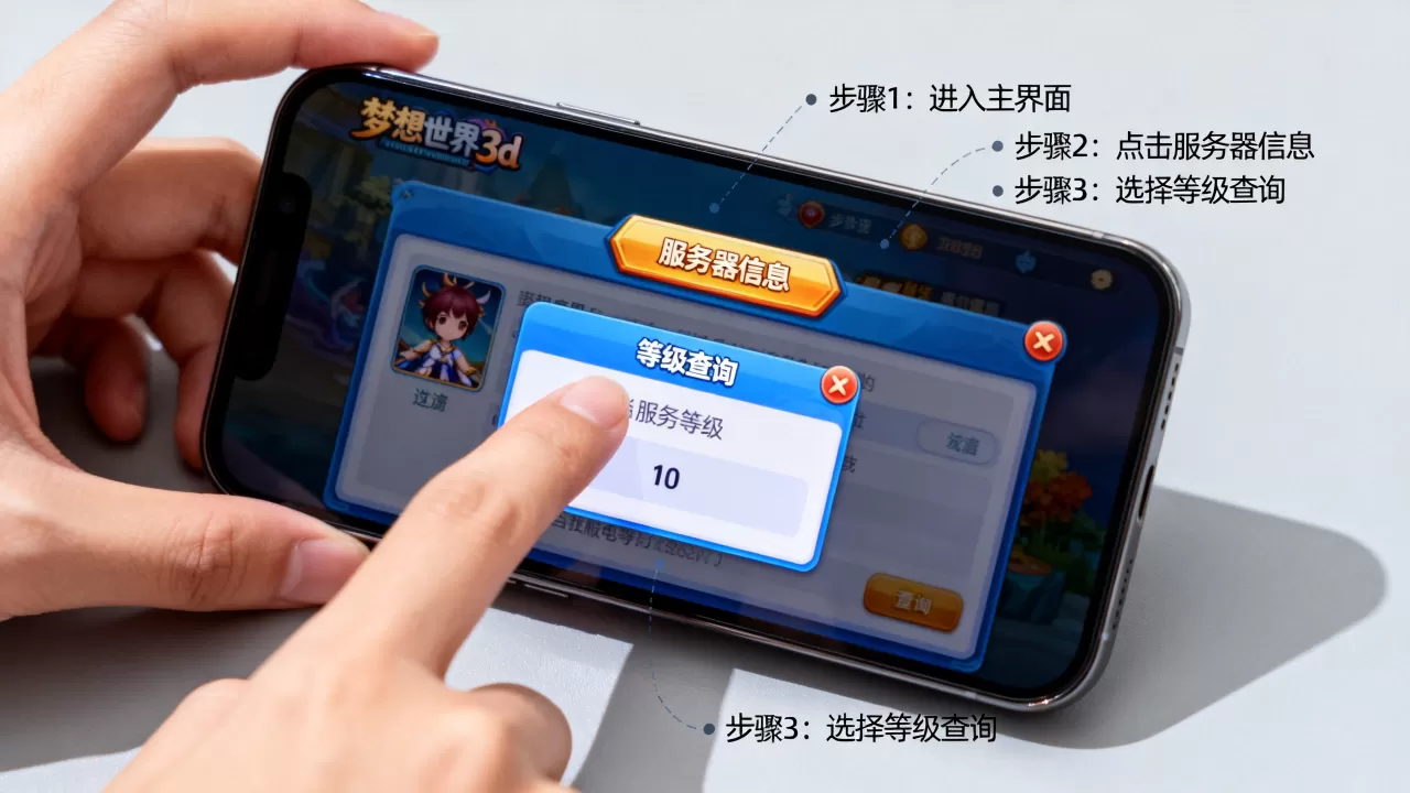 梦想世界3d服务器等级哪里看,最新等级查询方法 梦想世界3d服务器等级哪里看,最新等级查询方法