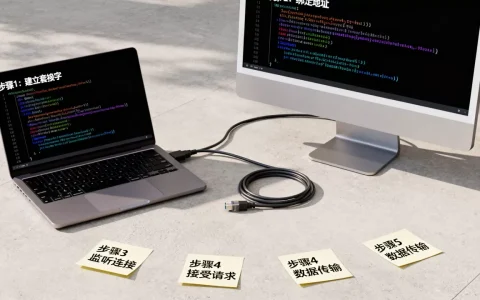 C语言怎么实现客户端与服务器端，有哪些实现步骤？