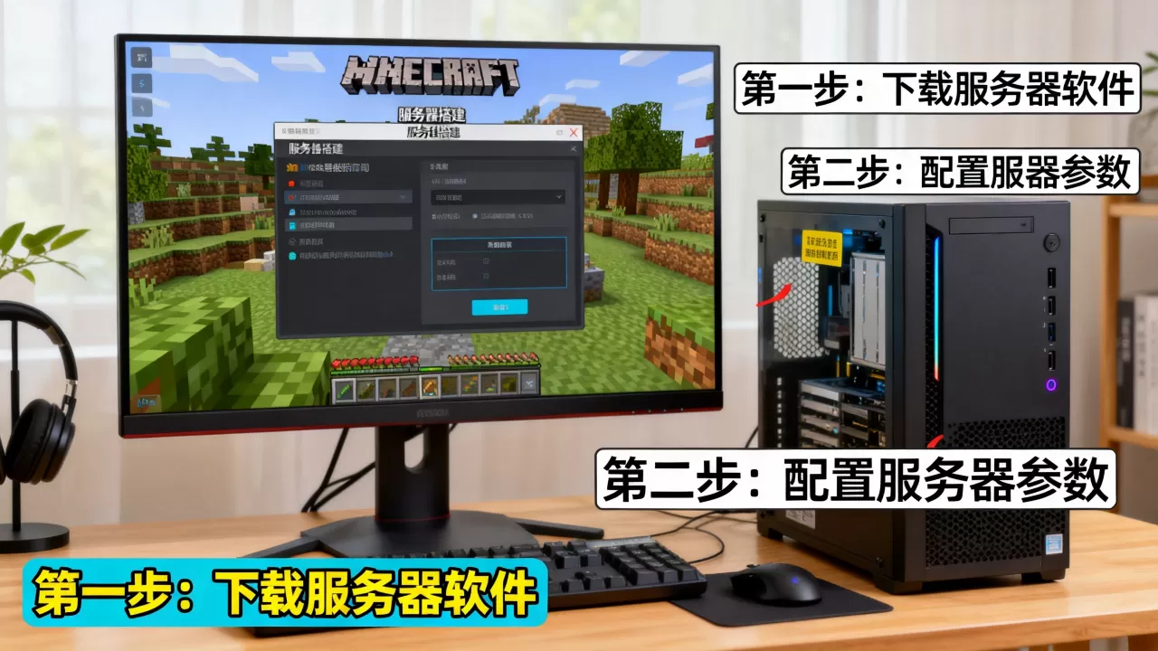 我的世界怎么搭建小游戏服务器?详细教程分享 我的世界怎么搭建小游戏服务器?详细教程分享