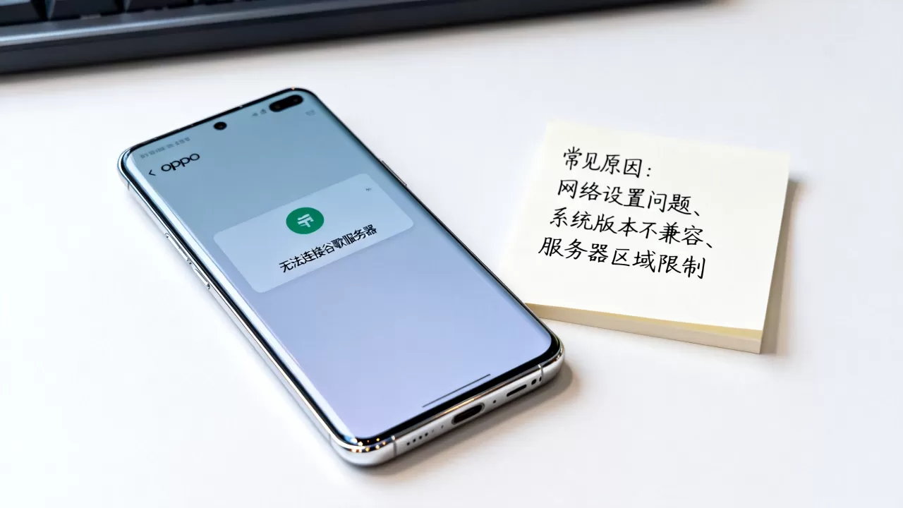 OPPO手机装不上谷歌服务器怎么办,常见原因有哪些 OPPO手机装不上谷歌服务器怎么办,常见原因有哪些