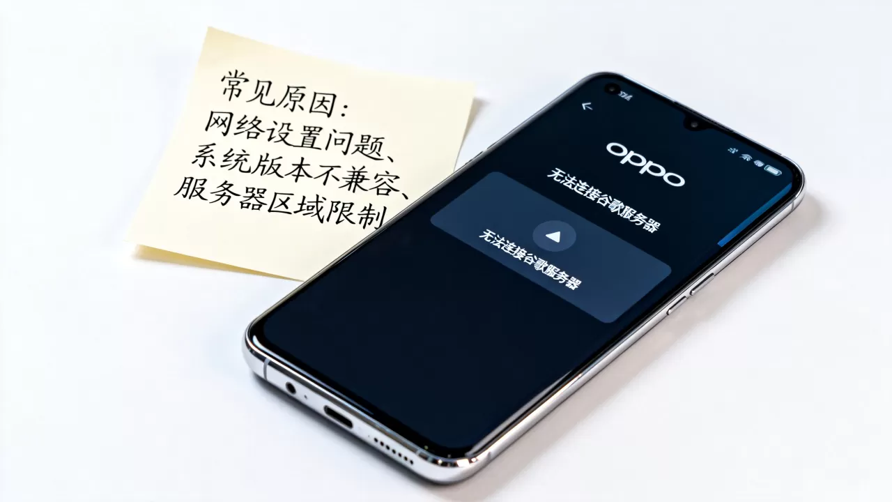 OPPO手机装不上谷歌服务器怎么办,常见原因有哪些 OPPO手机装不上谷歌服务器怎么办,常见原因有哪些