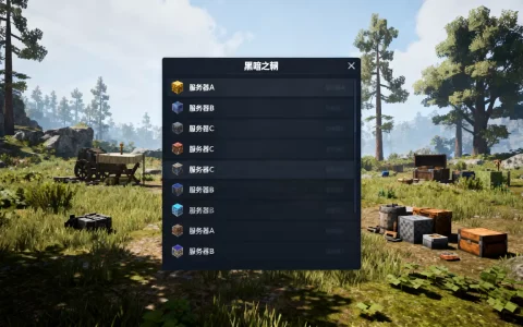 黑暗之潮有哪些服务器？，黑暗之潮哪个服务器人多？