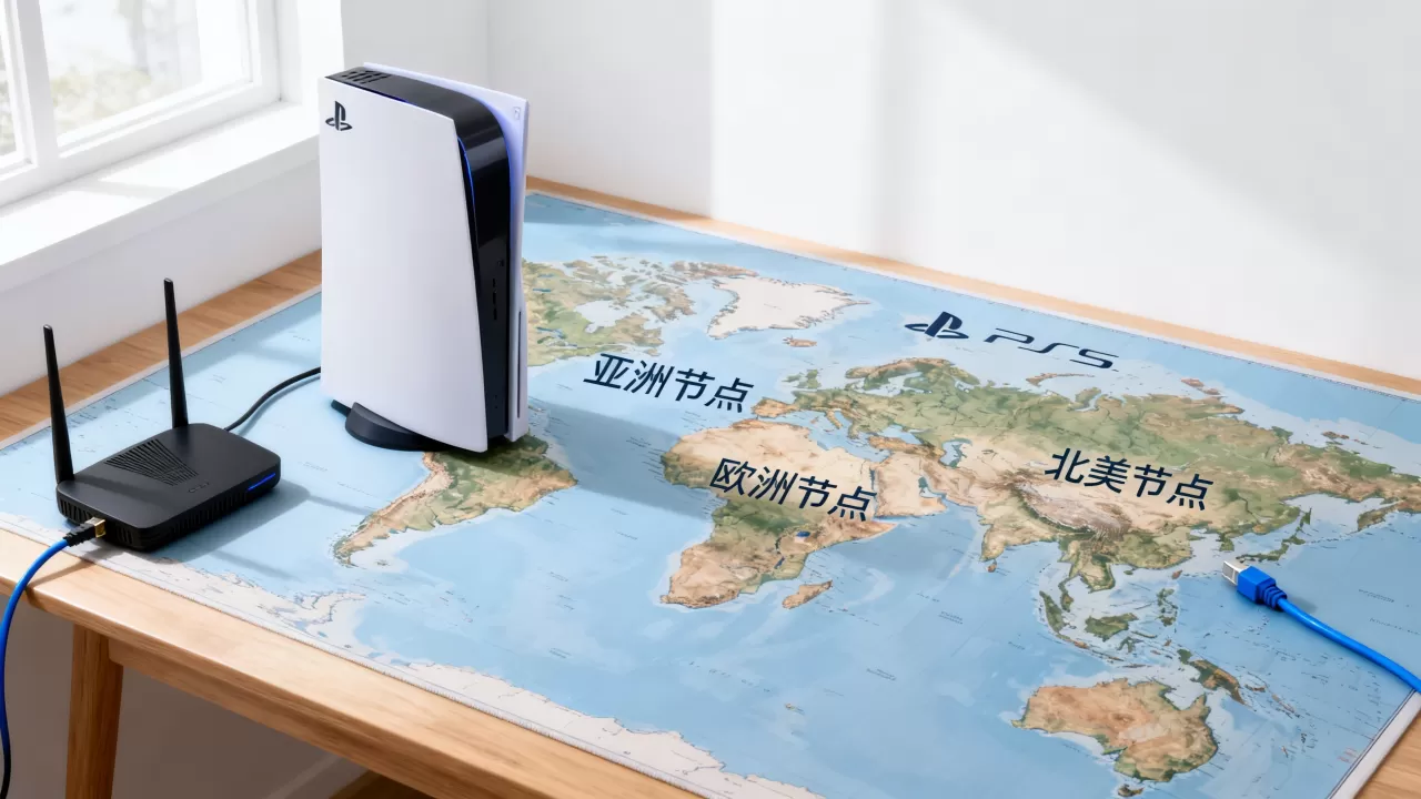 PS5服务器有哪些节点,怎么选延迟最低? PS5服务器有哪些节点,怎么选延迟最低?